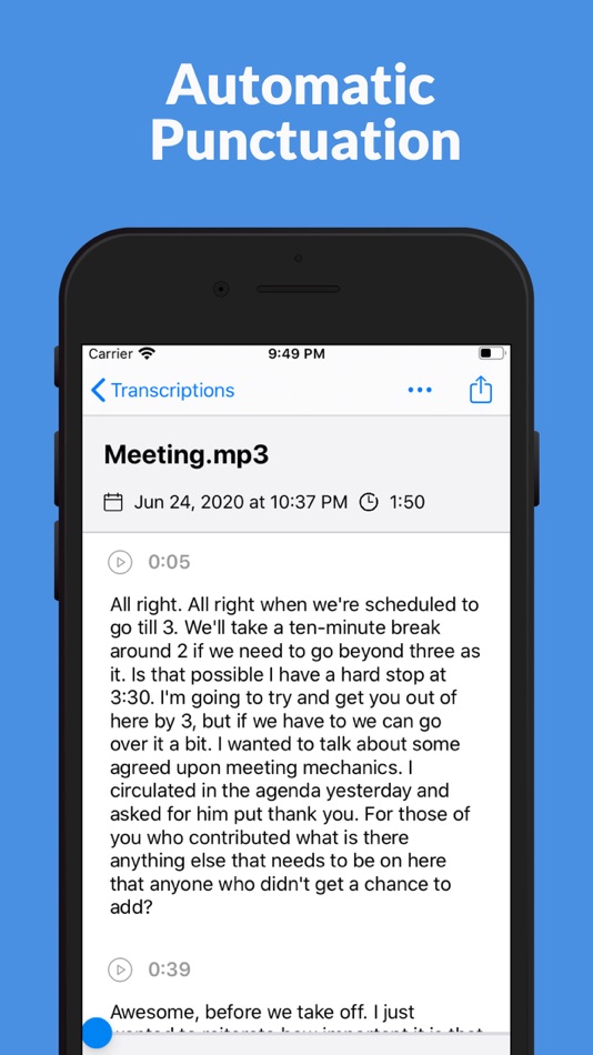 #1. Transcribe+ speech to text (macOS) 由: Alla Platonenko
