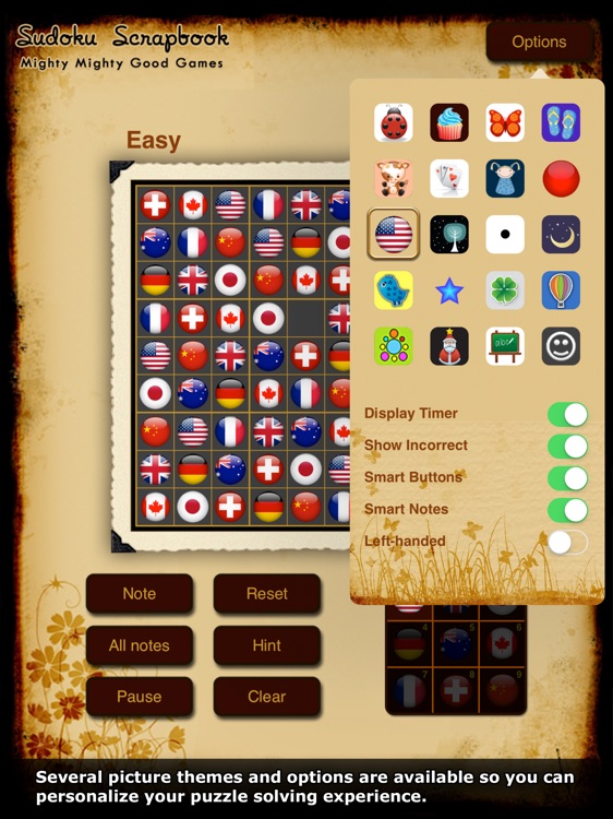 Sudoku Scrapbook HD screenshot-4