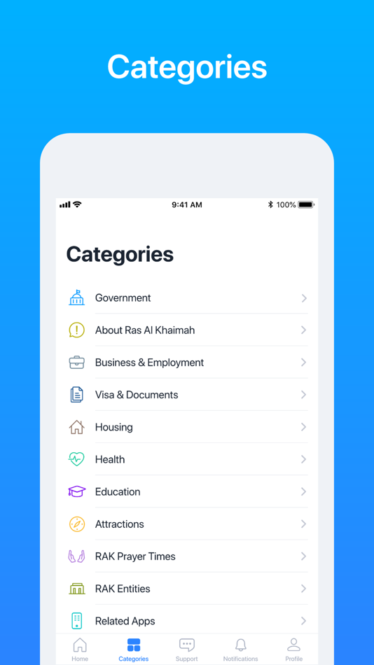 #3. mRAK (iOS) 由: Electronic Government Authority (EGA)