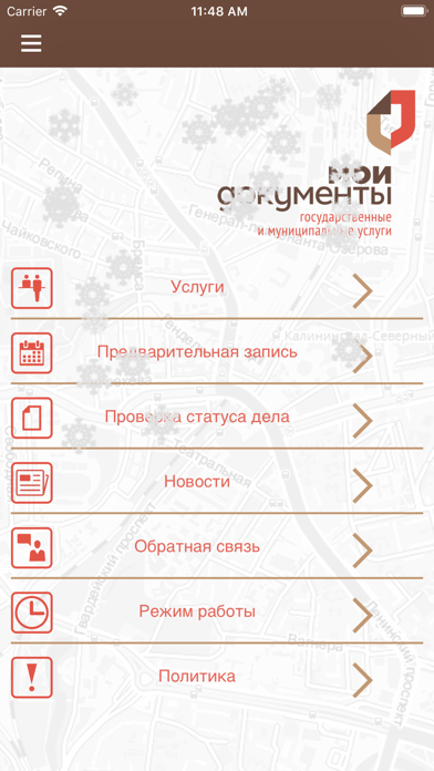 Screenshot #1 pour Мои Документы Калининград
