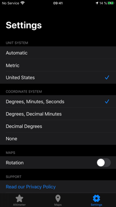 Altimeter & Precision - Simple screenshot 4