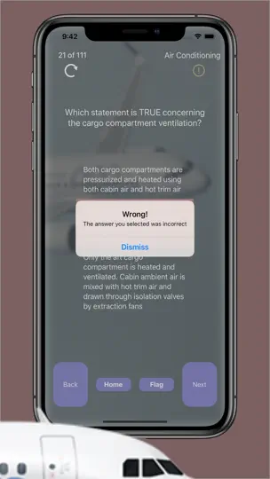 Capture d'écran de A320 Theory Questions 2026 sur iPhone 4