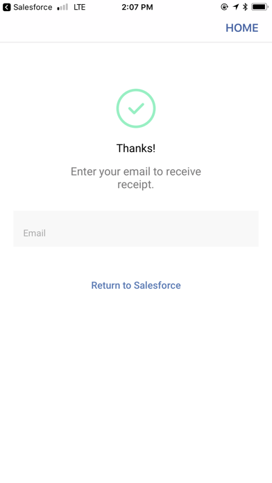 Blackthorn | Mobile Payments Screenshot