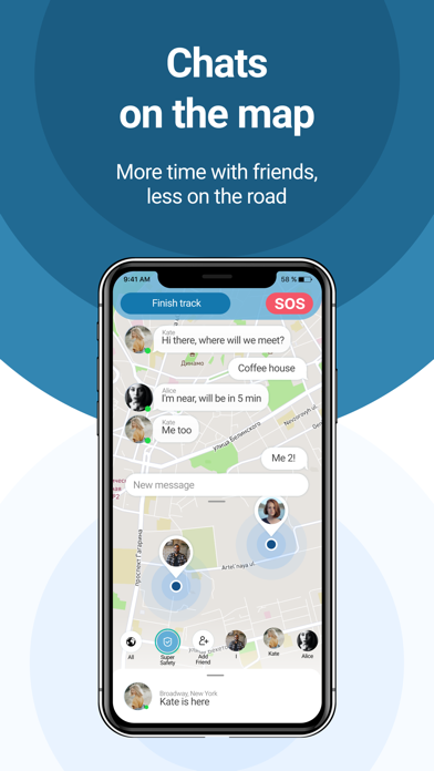 GoinHome Find Friends & Family Screenshot