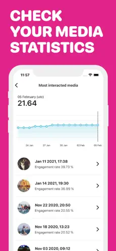 Bildschirmfoto 4 xProfile Followers Tracker iphone
