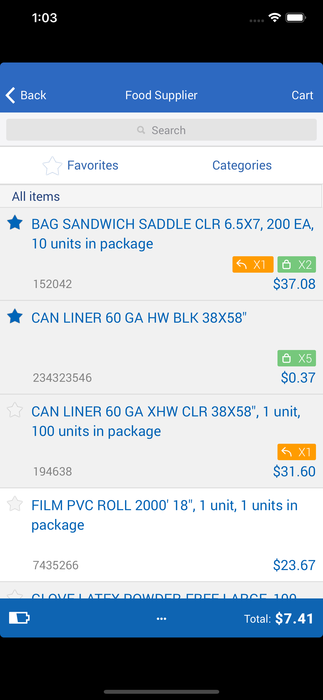 Upserve Inventory screenshot 3