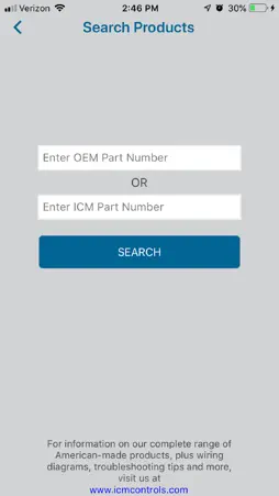 ICM Controls screenshot 2