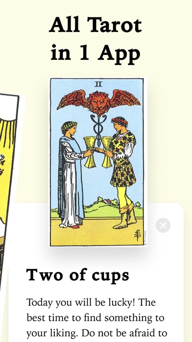Tarot card reading & meanings Screenshot