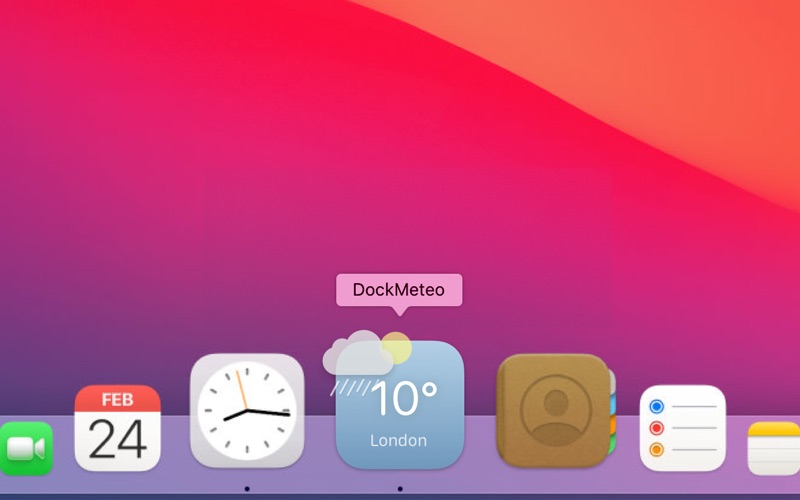 DockMeteo Screenshot