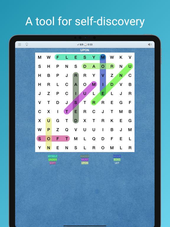 Screenshot #4 pour Word Search Brain Puzzle Game
