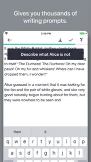 prompts for writing iphone screenshot 2