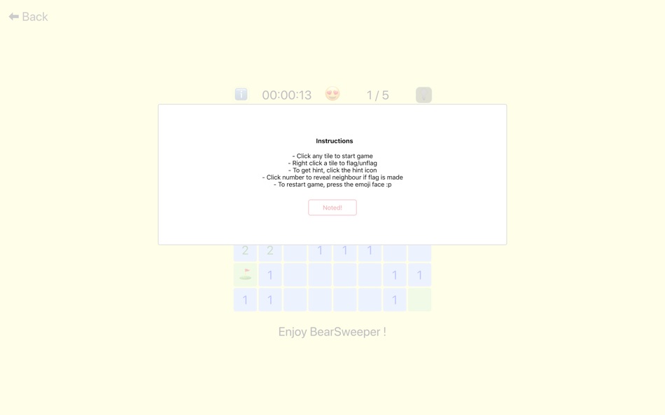 #5. BearSweeper (macOS) 由: Chiew Carol