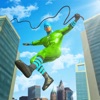 飛行 ロープ ヒーロー おとこ 戦い - iPadアプリ