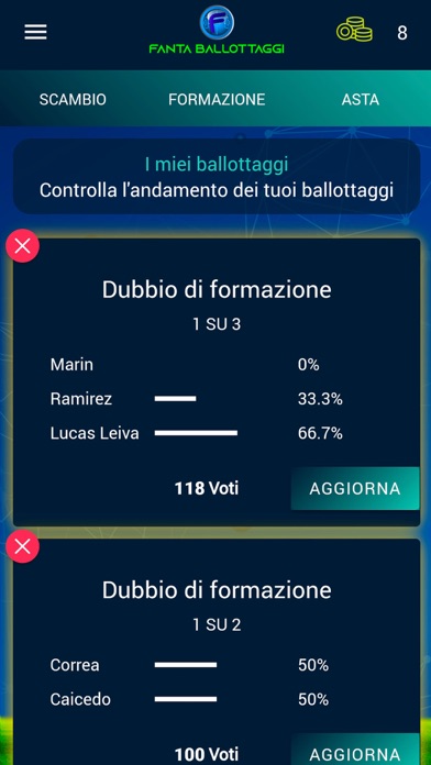 Fantaballottaggi Fantapazz Screenshot