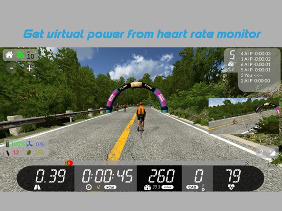 Screenshot #4 pour Arcade Fitness Bike & Run