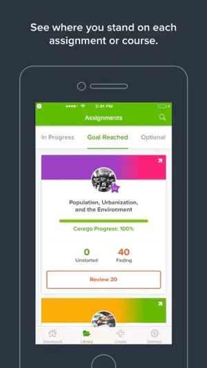 Cerego screenshot 4