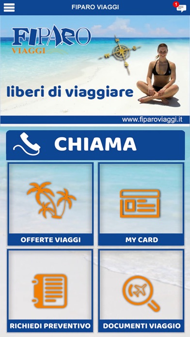 Screenshot #1 pour Fiparo Viaggi