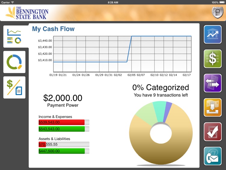 Bennington State Bank for iPad screenshot-3