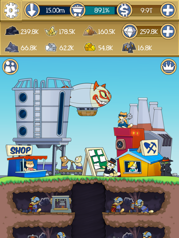 Screenshot #4 pour Dig it! - épique mine du chat