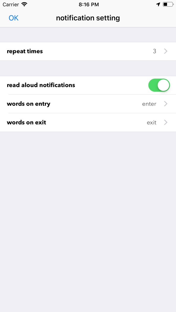 iPhone screenshot