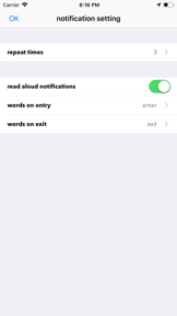Notify Here - A Location Alarm screenshot