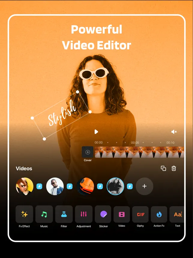 Captura de Pantalla 2 Video Editor & Slideshow Maker iphone
