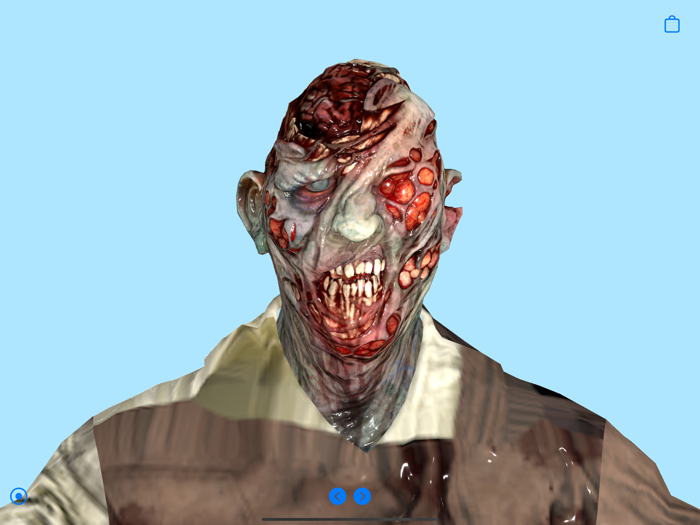 AR Zombie Face Tracking