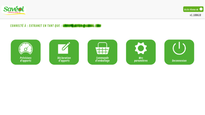 Screenshot #1 pour Extranet Savéol