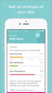 mdacne - custom acne treatment iphone screenshot 2