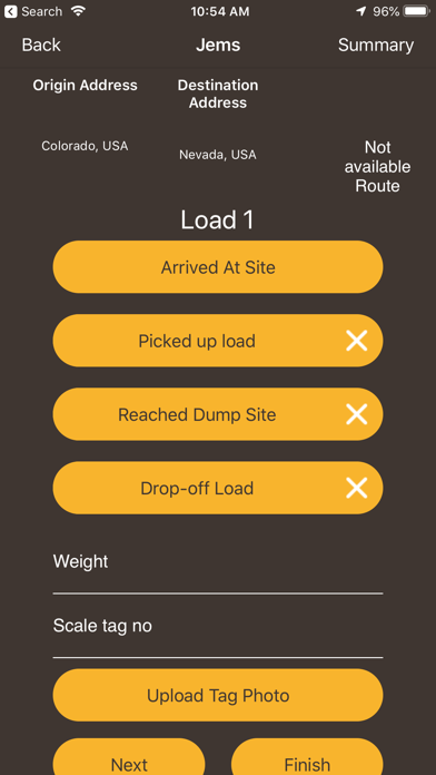 Screenshot 1 of Lod-log App