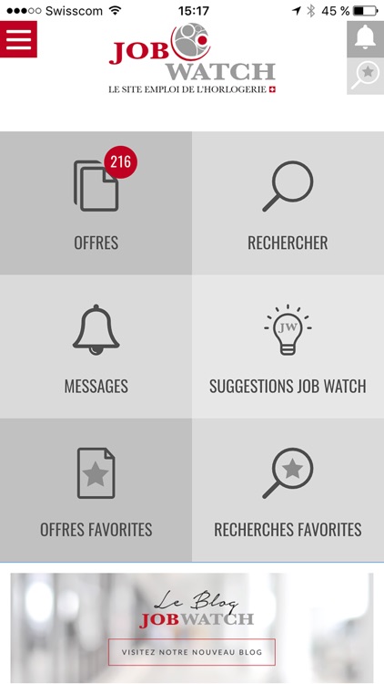 Job Watch - Emplois horlogers