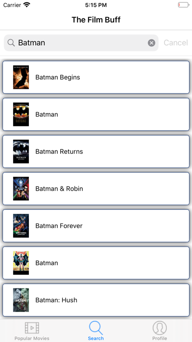 App screenshot