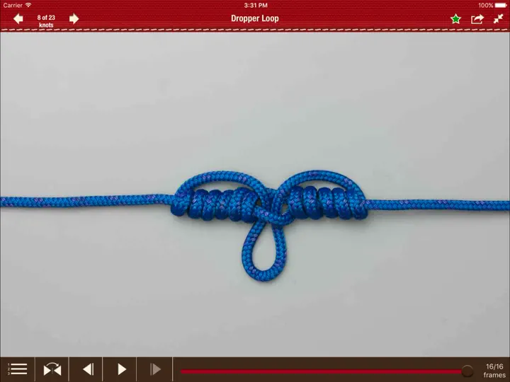 Screenshot von Animated Knots By Grog HD auf dem iPhone 3