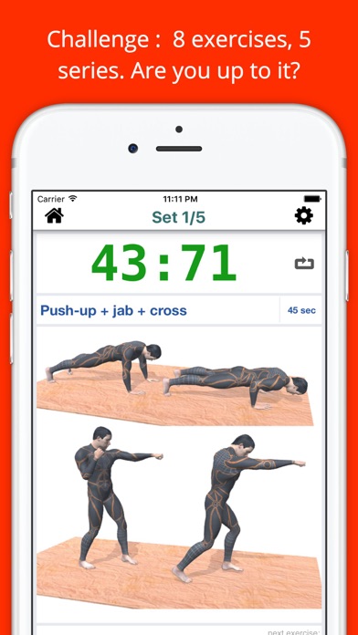 Combat Strength Workout MMA Screenshot