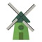 Our windmill iMessage stickers are unique in shape and come in many colors