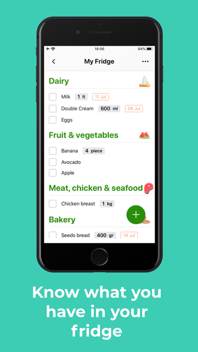 Smart Kitchen: Food Inventory Screenshot