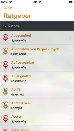 Abfall-App ESB screenshot 4