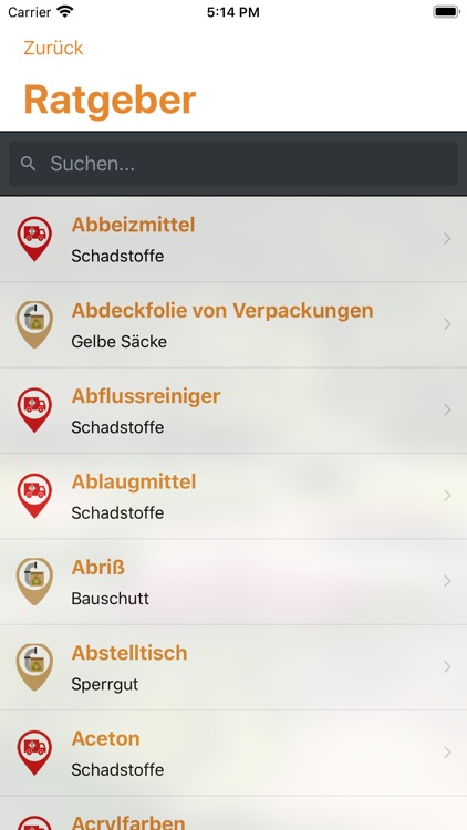 Abfall-App ESB screenshot-3