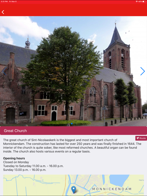 Discover Amsterdam Area App iPad screenshot 4 - Travel app
