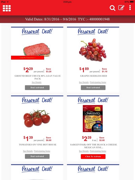 Bashas'- Personal Thank You