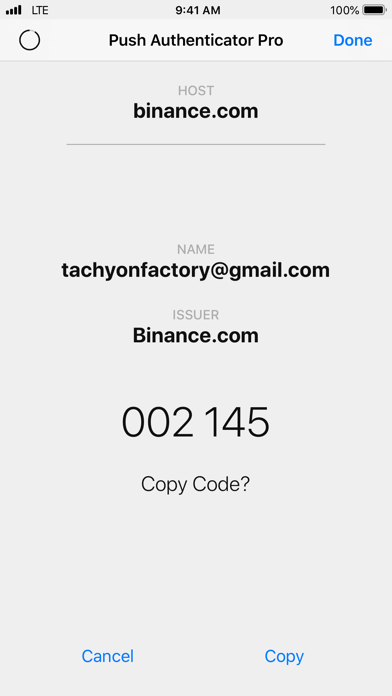 Push Authenticator Pro screenshot 4