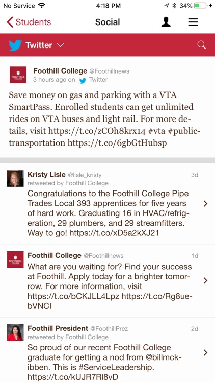 Foothill College Mobile screenshot-3