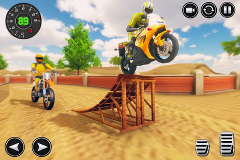 ダートバイクライダースタントゲーム3dのおすすめ画像3