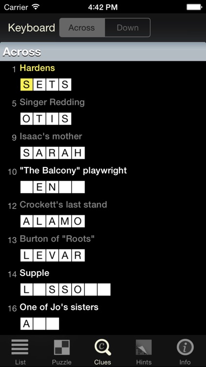 Crossword Light screenshot-4