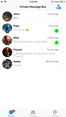 Game screenshot Private Message Box mod apk