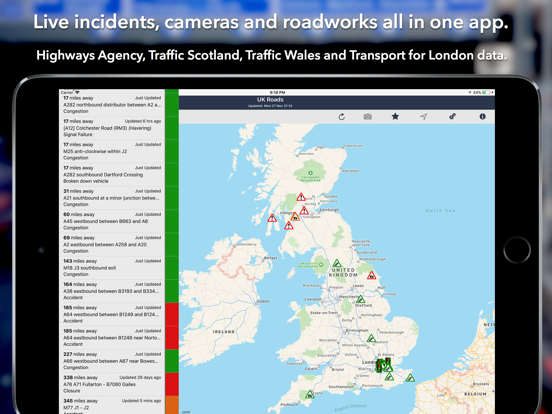 Screenshot #5 pour UK Roads - Traffic & Cameras