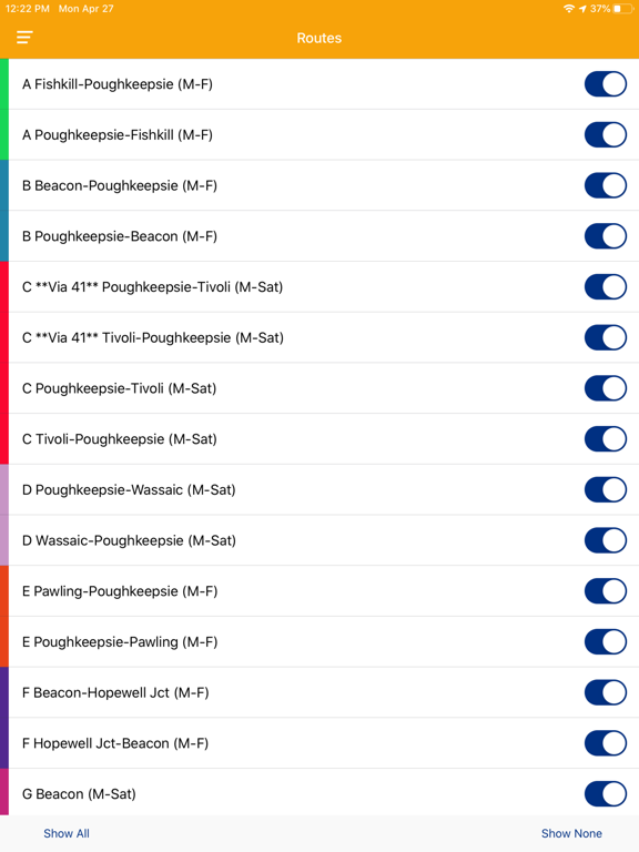 Screenshot #6 pour Dutchess County Public Transit