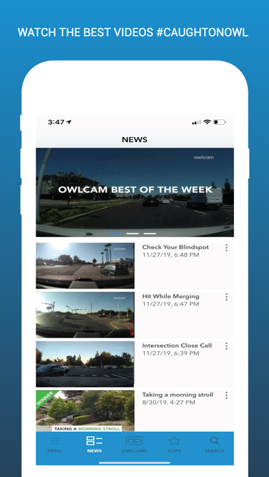 Owlcam Video Security Dash Cam Screenshot