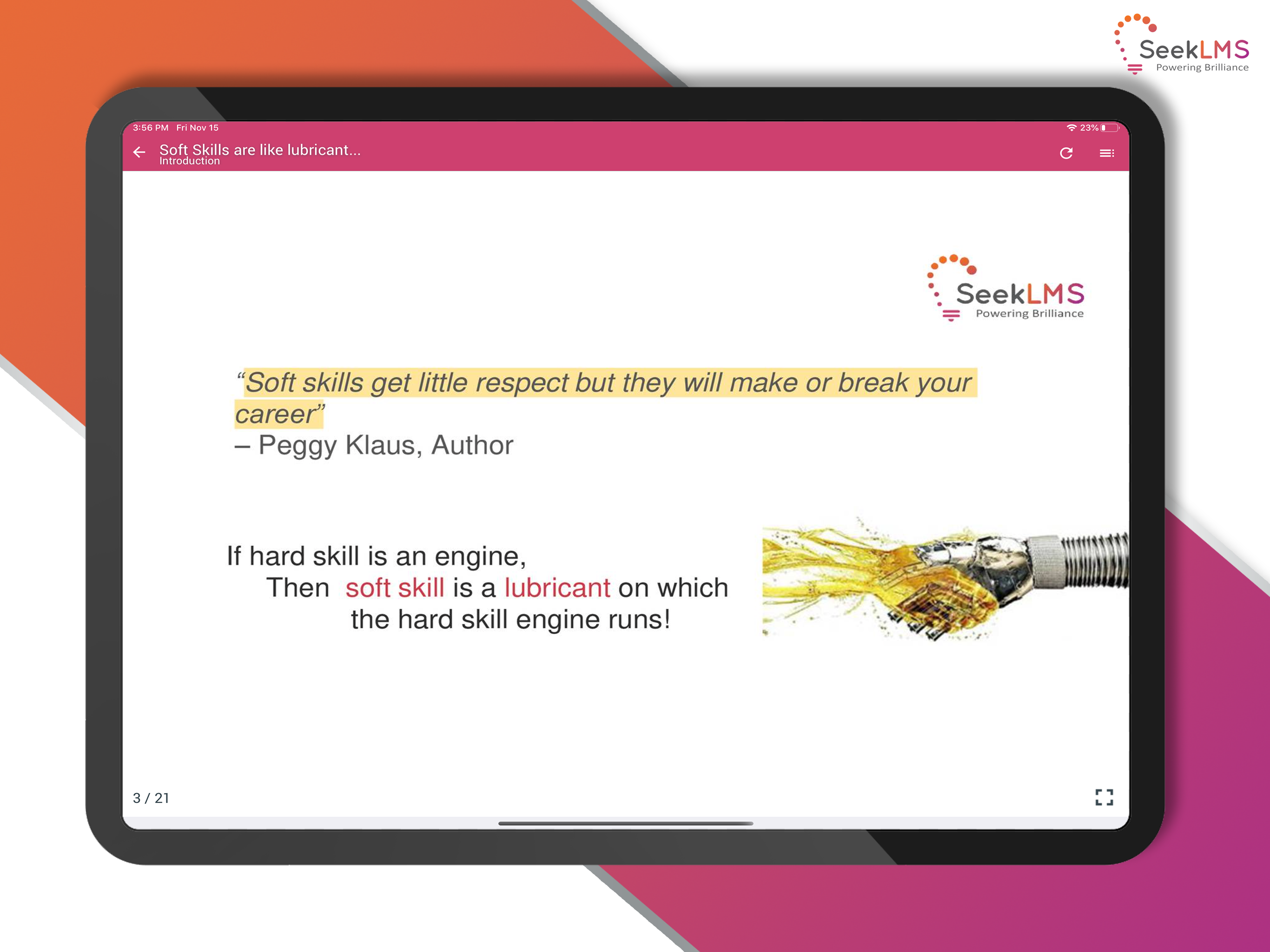 SeekLMS screenshot 19