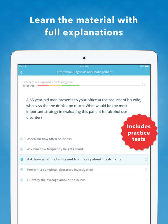 USMLE Psychiatry Q&A by LANGEのおすすめ画像3